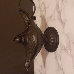 Cast iron Genie lamp